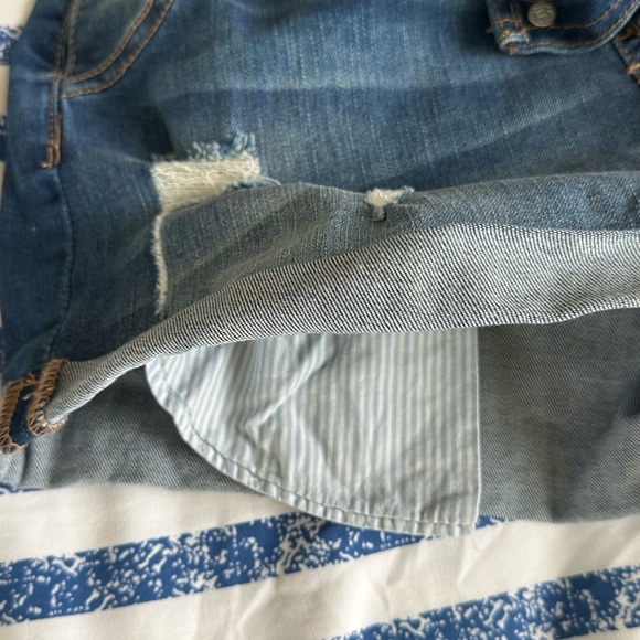 Size S WAX JEAN BRAND Overalls Shorts FALL transition Festival Country Concert - Picture 4 of 6